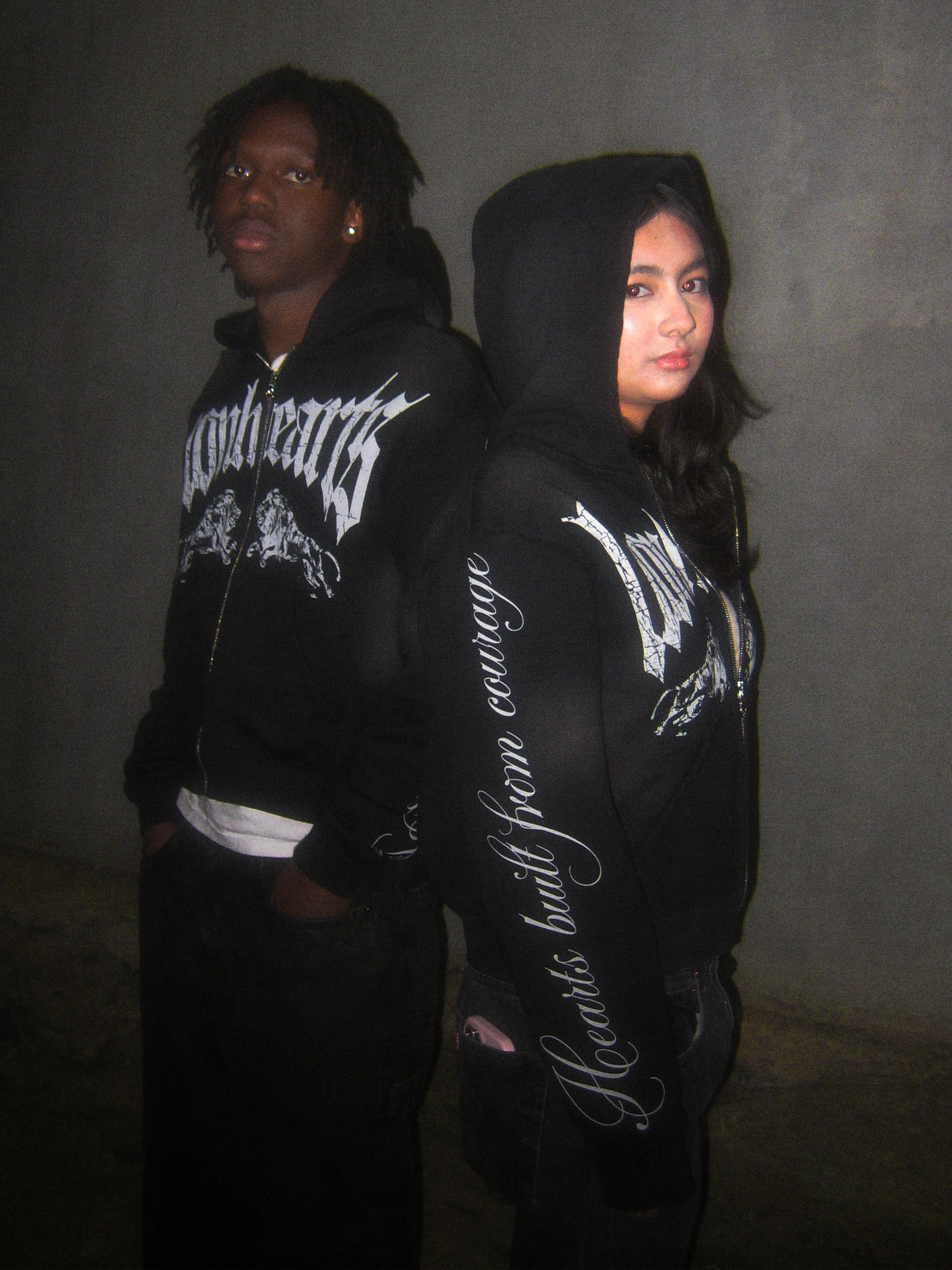 heartfelt zip up