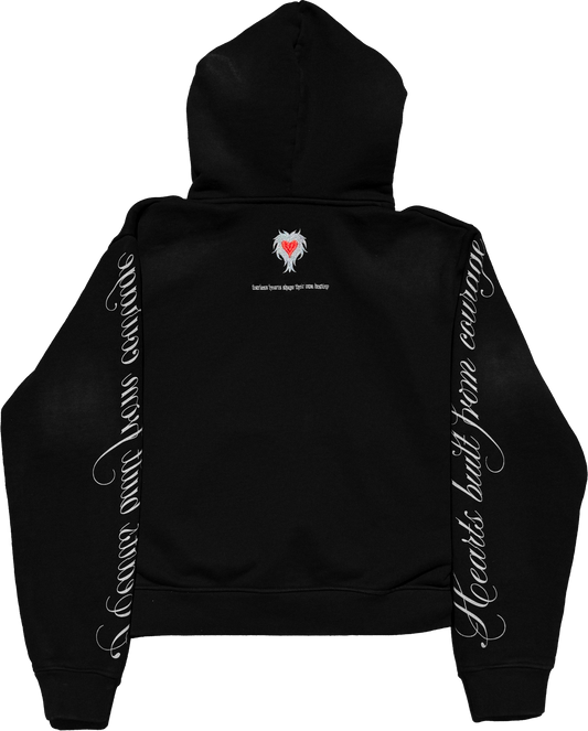 heartfelt zip up